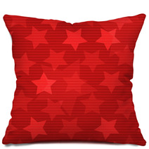 Seamless Background With Stars Pillows 65120612