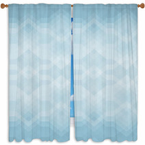 Seamless Blue Abstract Retro Vector Background Window Curtains 62597088