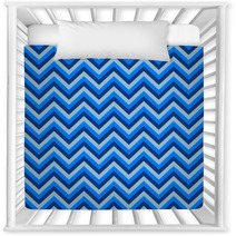 Seamless Chevron Pattern With Blue Lines Vector Illustration Background For Dress Manufacturing Wallpapers Prints Gift Wrap And Scrapbook Nursery Decor 136983349