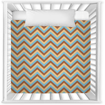 Seamless Chevron Pattern With Light Blue Brown And Pink Lines Vector Illustration Background For Dress Manufacturing Wallpapers Prints Gift Wrap And Scrapbook Nursery Decor 139476646
