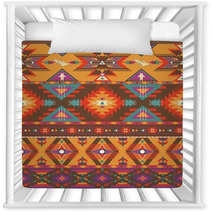Seamless Colorful Aztec Pattern Nursery Decor 46963967