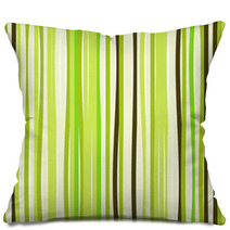 Seamless Colorful Striped Wave Background Pillows 66106714