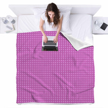 Seamless Dotted Background Blankets 63620208