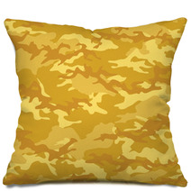 Seamless Fashion Woodland Camouflage With Yellow Gold Spots Vector Military Camouflage Pattern Camouflage Textile Military Print Seamless Wallpaper Clothing Style Masking Repeat Print Pillows 139555432
