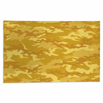 Seamless Fashion Woodland Camouflage With Yellow Gold Spots Vector Military Camouflage Pattern Camouflage Textile Military Print Seamless Wallpaper Clothing Style Masking Repeat Print Rugs 139555432