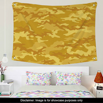 Seamless Fashion Woodland Camouflage With Yellow Gold Spots Vector Military Camouflage Pattern Camouflage Textile Military Print Seamless Wallpaper Clothing Style Masking Repeat Print Wall Art 139555432