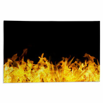 Seamless Fire Flames Border Rugs 38348146
