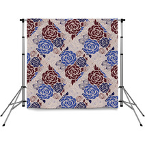 Seamless Floral Pattern Backdrops 63408080
