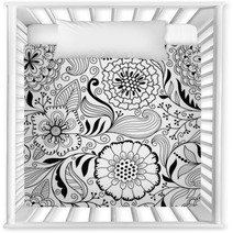Seamless Floral Pattern Nursery Decor 54217372