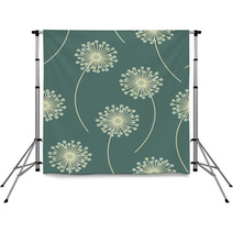Seamless Floral Pattern -  Vector Illustration Backdrops 49035292