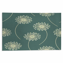 Seamless Floral Pattern -  Vector Illustration Rugs 49035292