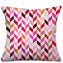 Seamless Geometric Chevron Pattern Pillows 56339535