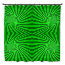 Seamless Green Abstract Swirl Background Bath Decor 71194649