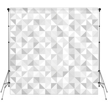 Seamless Grey Geometric Pattern Backdrops 54351231