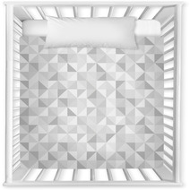 Seamless Grey Geometric Pattern Nursery Decor 54351231