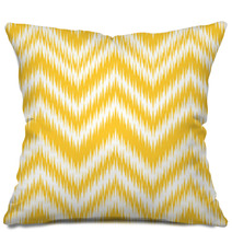 Seamless Ikat Chevron Background Pattern Pillows 50805227