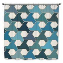 Seamless Islamic Tiles Pattern Bath Decor 60049219