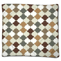Seamless Islamic Tiles Pattern Blankets 59773557