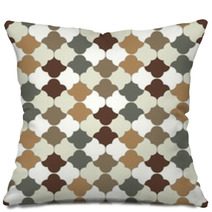 Seamless Islamic Tiles Pattern Pillows 59773557