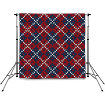 Seamless Knitted Pattern Backdrops 69908263