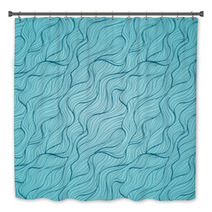 Seamless pattern abstract water Bath Decor 49786100