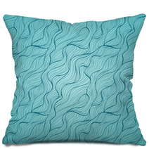 Seamless pattern abstract water Pillows 49786100