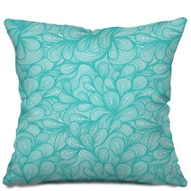 Seamless Pattern Cute Cartoon Swirls Pillows 58810530