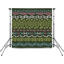 Seamless Pattern In Aztec Style Backdrops 54725481