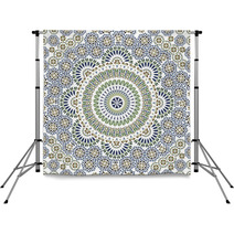 Seamless Pattern In Mosaic Ethnic Style. Backdrops 59083927