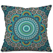 Seamless Pattern In Mosaic Ethnic Style. Pillows 59083840