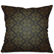 Seamless Pattern In Mosaic Ethnic Style. Pillows 59554165
