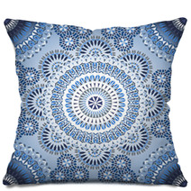 Seamless Pattern In Mosaic Ethnic Style. Pillows 59578489