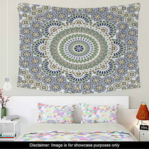 Seamless Pattern In Mosaic Ethnic Style. Wall Art 59083927