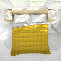 Seamless Pattern Of Honeycomb Bedding 64526567