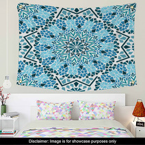 Seamless Pattern Of Moroccan Mosaic Wall Art 52105453