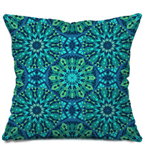 Seamless Pattern Of Mosaic Pillows 62560471