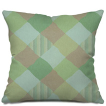 Seamless Pattern On Paper Texture Pillows 68258041