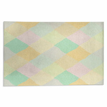 Seamless Pattern On Paper Texture Rugs 68239856
