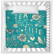 Seamless Pattern - Tea Time Nursery Decor 58586945