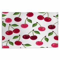 Seamless Pattern With Cherry. Vector Illustration. Rugs 50669539