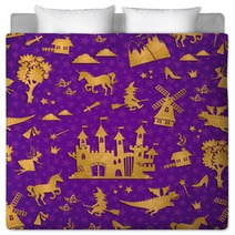 Seamless Pattern With Fairytale Symbols Bedding 53127578