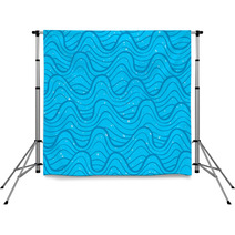 Seamless Pattern With Ocean Waves Backdrops 58654730