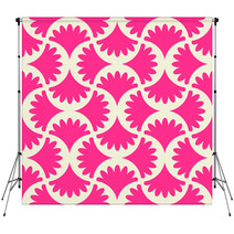 Seamless Pink Vector Pattern Backdrops 62417358