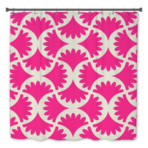 Seamless Pink Vector Pattern Bath Decor 62417358