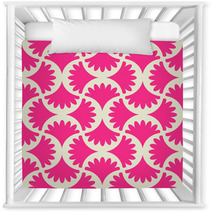 Seamless Pink Vector Pattern Nursery Decor 62417358