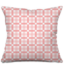 Seamless Plaid Pattern Pillows 66017681