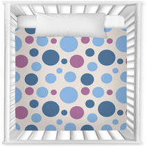 Seamless Polka Dot Pattern In Retro Style. Nursery Decor 52910235