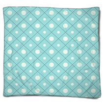Seamless Polka Dot Pattern In Retro Style, Soft Colors. Blankets 52909952
