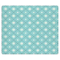 Seamless Polka Dot Pattern In Retro Style, Soft Colors. Rugs 52909952