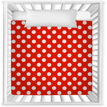 Seamless Polka Dot Pattern Nursery Decor 44809215